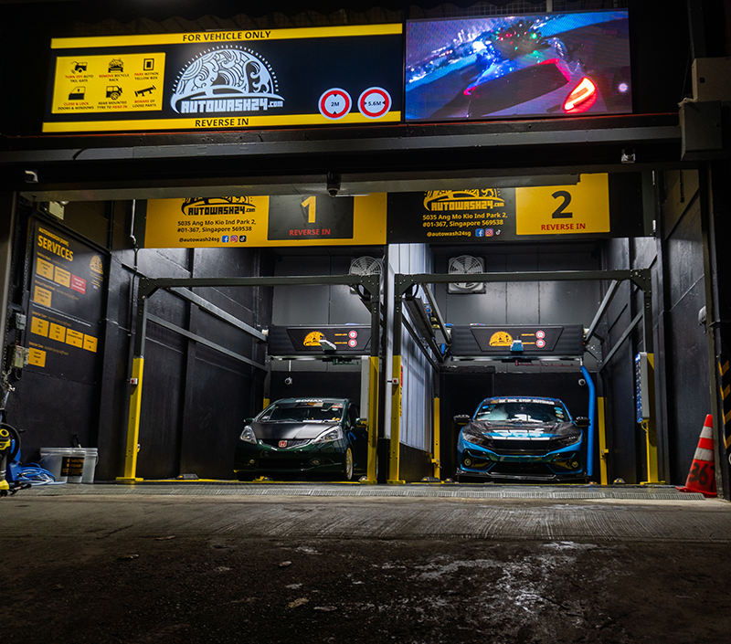 Autowash24 AMK automated car wash Ang Mo Kio Singapore